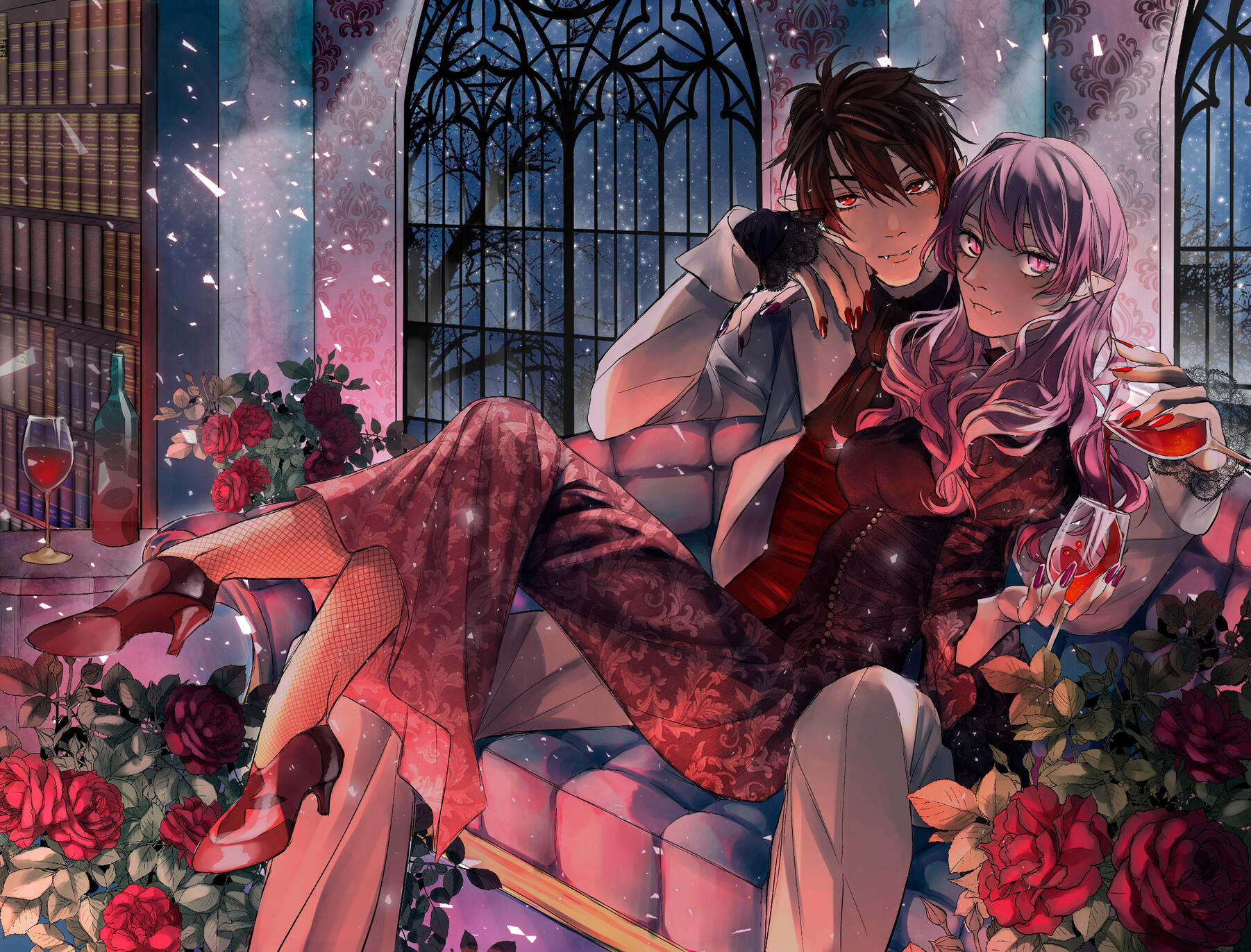 Illustration for Webtoon Canvas' promotional event