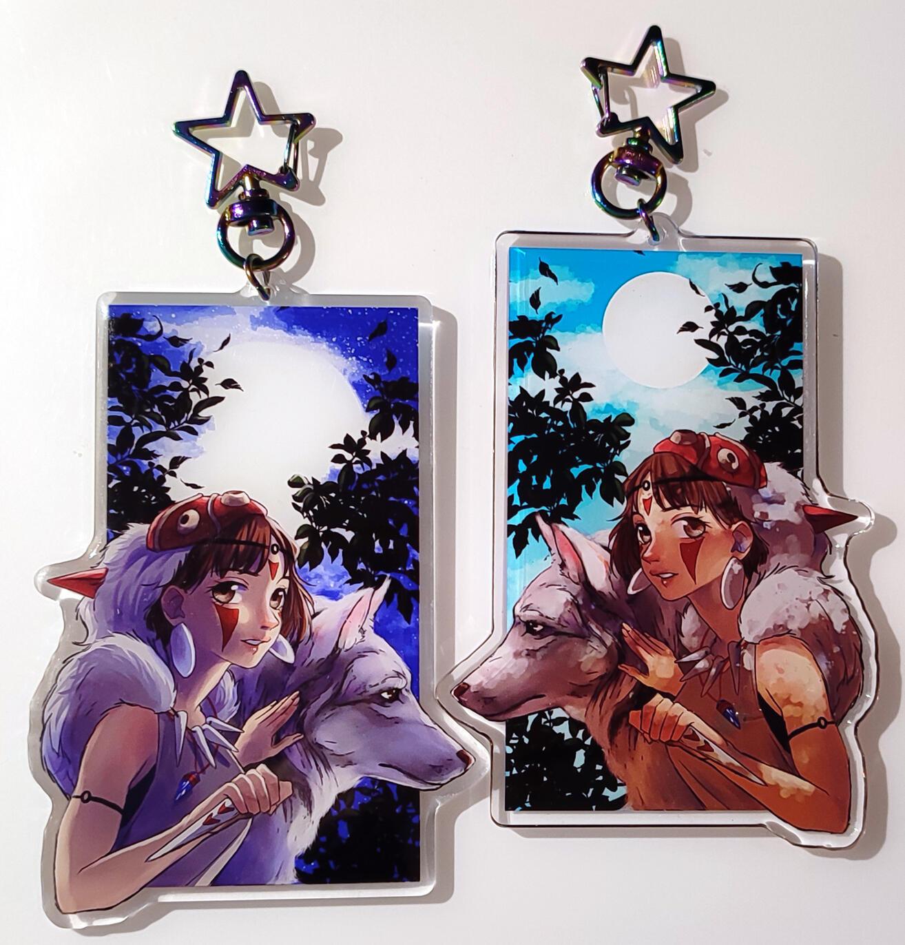 Princess Mononoke Double Sided Charm