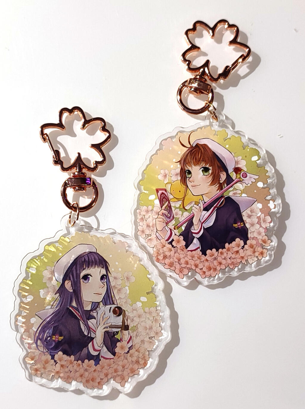 Tomoyo and Sakura - Double sided charm